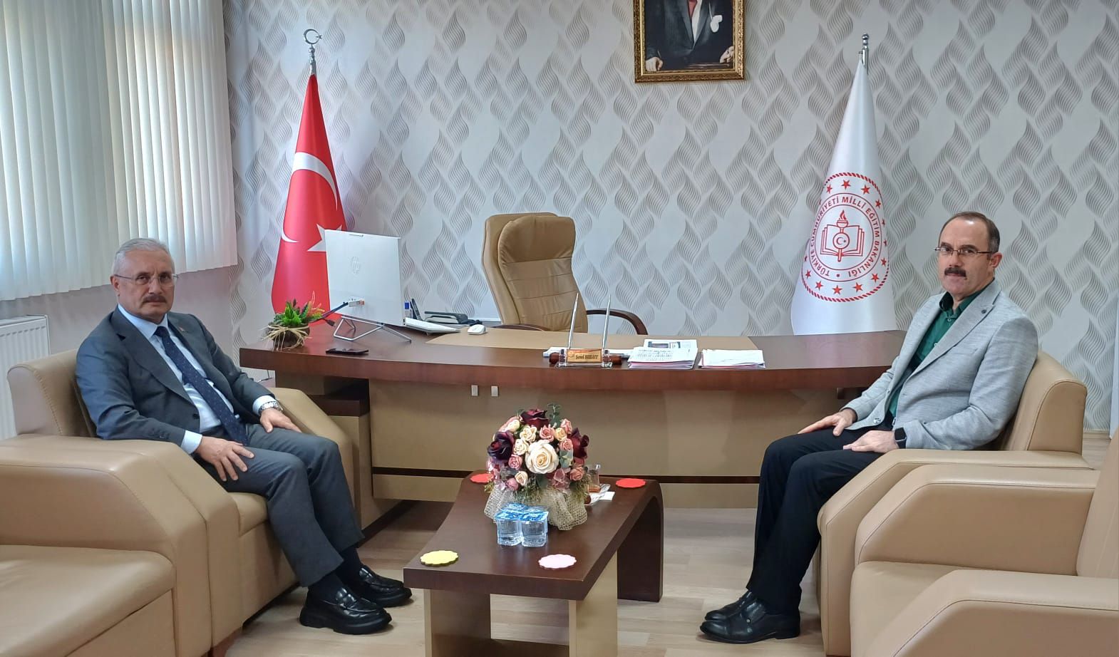 MİLLÎ EĞİTİM BAKANLIĞI STRATEJİ GELİŞTİRME BAŞKANI ERCAN TÜRK BİR DİZİ ZİYARET GERÇEKLEŞTİRDİ!